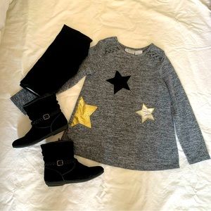 Star Sweater Tunic & Leggings
